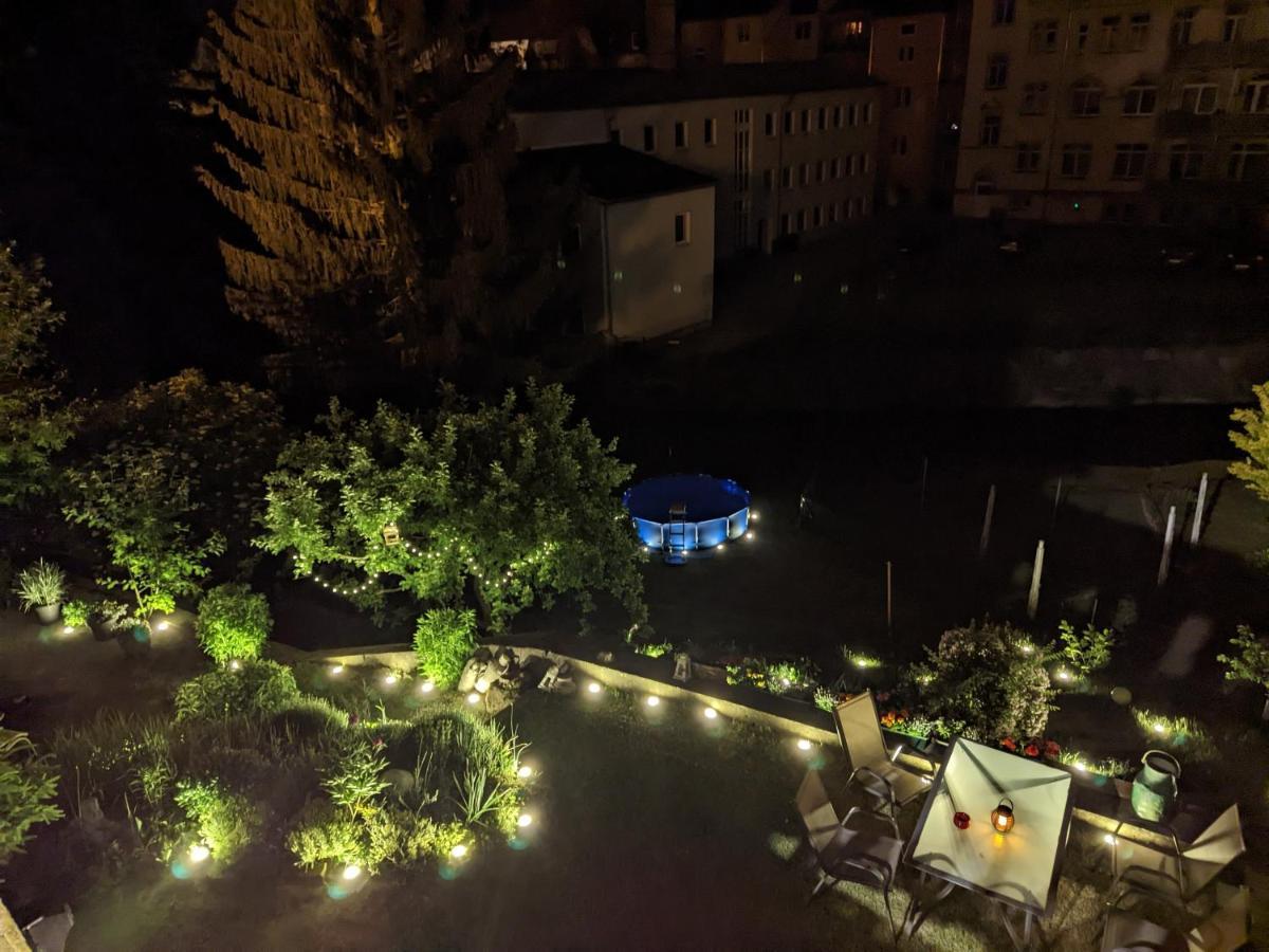 Urlaubstraum Mit Pool, Terrasse & Fluss Im Garten - Ut Sebnitz Exterior foto